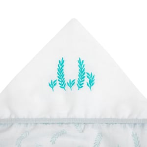 Toalha De Fralda 1 Camada Papi Soft C/ Capuz Bordado 1,10m X 90cm Contem 01 Un 