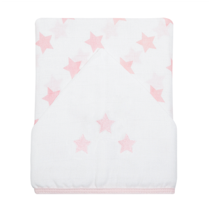 Toalha De Fralda 1 Camada Papi Soft C/ Capuz Bordado 1,10m X 90cm Contem 01 Un 