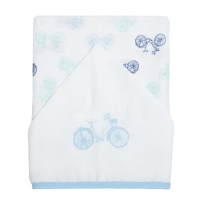 Toalha De Fralda 1 Camada Papi Soft C/ Capuz Bordado 1,10m X 90cm Contem 01 Un 