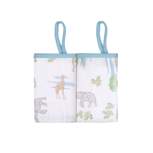 Paninho De Boca Soft Papi C/prendedor De Chupeta 38cm X 38cm Contem 02 Unidades