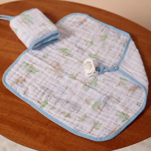 Paninho De Boca Soft Papi C/prendedor De Chupeta 38cm X 38cm Contem 02 Unidades