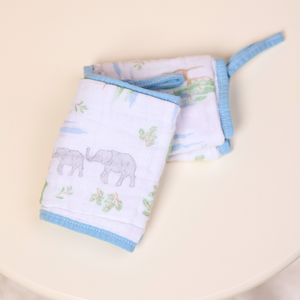 Paninho De Boca Soft Papi C/prendedor De Chupeta 38cm X 38cm Contem 02 Unidades