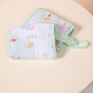 Paninho De Boca Soft Papi C/prendedor De Chupeta 38cm X 38cm Contem 02 Unidades