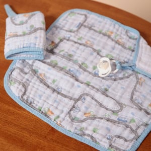 Paninho De Boca Soft Papi C/prendedor De Chupeta 38cm X 38cm Contem 02 Unidades