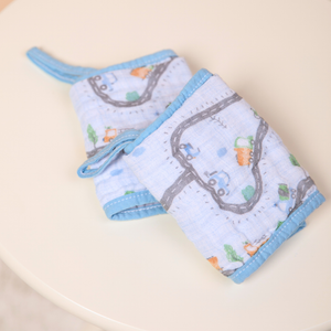 Paninho De Boca Soft Papi C/prendedor De Chupeta 38cm X 38cm Contem 02 Unidades