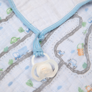 Paninho De Boca Soft Papi C/prendedor De Chupeta 38cm X 38cm Contem 02 Unidades
