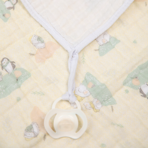 Paninho De Boca Soft Papi C/prendedor De Chupeta 38cm X 38cm Contem 02 Unidades