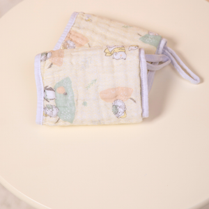 Paninho De Boca Soft Papi C/prendedor De Chupeta 38cm X 38cm Contem 02 Unidades
