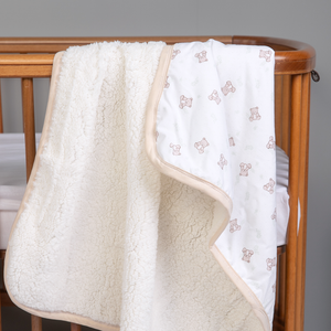 Manta Forrada De Sherpa Papi Baby 87cm X 79cm 01 Un