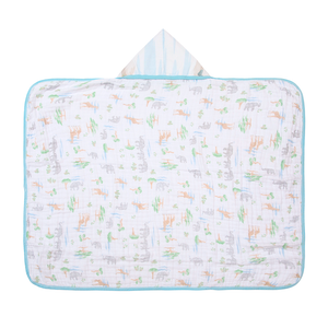 Toalha De Banho Soft Papi C/ Capuz Est 90cm X 80cm 01 Unidade