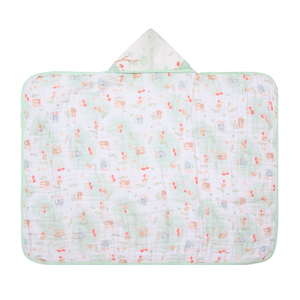 Toalha De Banho Soft Papi C/ Capuz Est 90cm X 80cm 01 Unidade