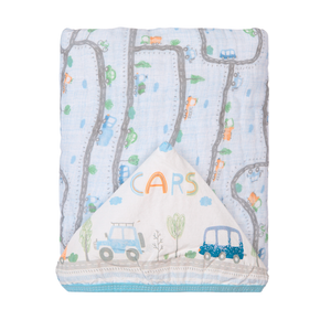 Toalha De Banho Soft Papi C/ Capuz Est 90cm X 80cm 01 Unidade