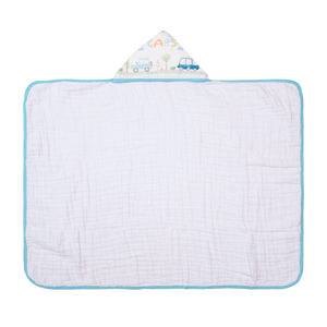 Toalha De Banho Soft Papi C/ Capuz Est 90cm X 80cm 01 Unidade