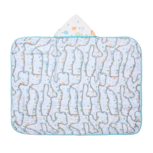 Toalha De Banho Soft Papi C/ Capuz Est 90cm X 80cm 01 Unidade