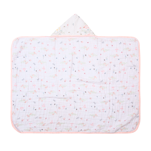 Toalha De Banho Soft Papi C/ Capuz Est 90cm X 80cm 01 Unidade
