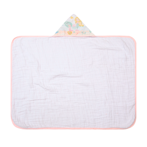 Toalha De Banho Soft Papi C/ Capuz Est 90cm X 80cm 01 Unidade