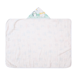 Toalha De Banho Soft Papi C/ Capuz Est 90cm X 80cm 01 Unidade