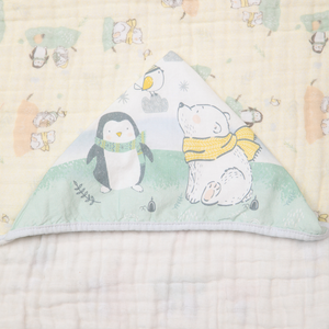 Toalha De Banho Soft Papi C/ Capuz Est 90cm X 80cm 01 Unidade