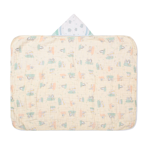 Toalha De Banho Soft Papi C/ Capuz Est 90cm X 80cm 01 Unidade