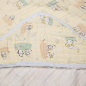 Toalha De Banho Soft Papi C/ Capuz De Canto 80cm X 80cm 01 Unidade