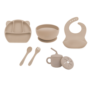 Kit Papinha De Silicone Papi Baby Tamanho único 7 Peças