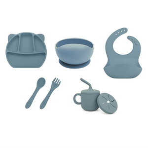 Kit Papinha De Silicone Papi Baby Tamanho único 7 Peças
