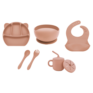 Kit Papinha De Silicone Papi Baby Tamanho único 7 Peças
