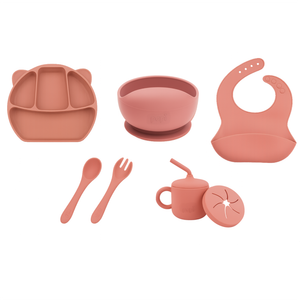 Kit Papinha De Silicone Papi Baby Tamanho único 7 Peças