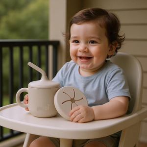Copo De Silicone Papi Baby Tamanho Unico 02 Peças