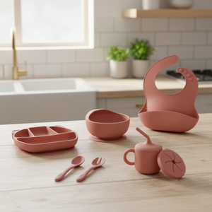 Kit Papinha De Silicone Papi Baby Tamanho único 7 Peças
