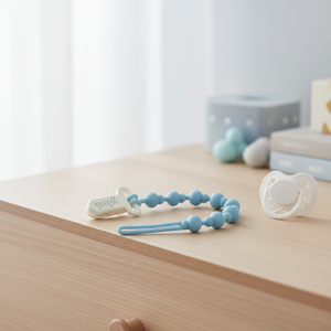 Prendedor De Chupeta De Silicone Papi Baby Tamanho único 01 Unidade