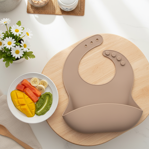 Babador De Silicone Papi Baby Tamanho Unico 01 Unidade