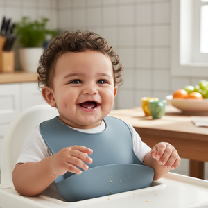 Babador De Silicone Papi Baby Tamanho Unico 01 Unidade