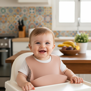 Babador De Silicone Papi Baby Tamanho Unico 01 Unidade