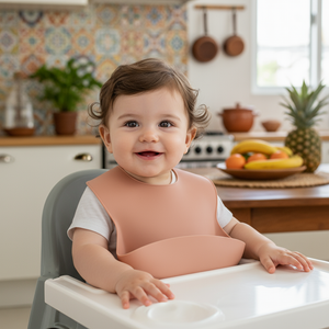 Babador De Silicone Papi Baby Tamanho Unico 01 Unidade