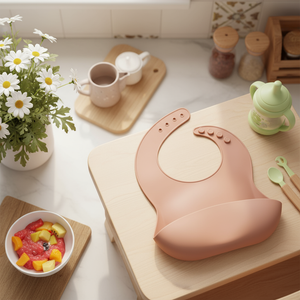 Babador De Silicone Papi Baby Tamanho Unico 01 Unidade