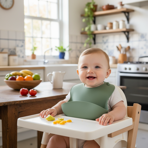 Babador De Silicone Papi Baby Tamanho Unico 01 Unidade