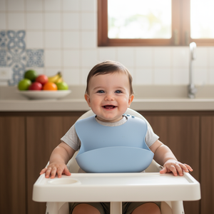Babador De Silicone Papi Baby Tamanho Unico 01 Unidade
