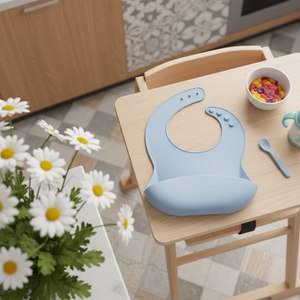 Babador De Silicone Papi Baby Tamanho Unico 01 Unidade