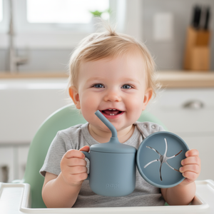Copo De Silicone Papi Baby Tamanho Unico 02 Peças