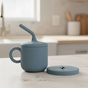 Copo De Silicone Papi Baby Tamanho Unico 02 Peças