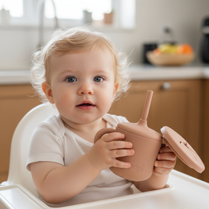 Copo De Silicone Papi Baby Tamanho Unico 02 Peças