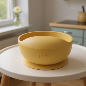 Tigela De Silicone Papi Baby Tamanho Unico 01 Unidade
