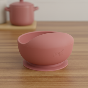 Tigela De Silicone Papi Baby Tamanho Unico 01 Unidade