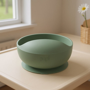 Tigela De Silicone Papi Baby Tamanho Unico 01 Unidade