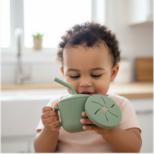 Copo De Silicone Papi Baby Tamanho Unico 02 Peças