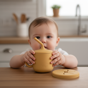 Copo De Silicone Papi Baby Tamanho Unico 02 Peças