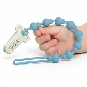 Prendedor De Chupeta De Silicone Papi Baby Tamanho único 01 Unidade