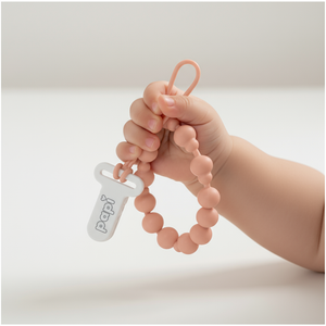 Prendedor De Chupeta De Silicone Papi Baby Tamanho único 01 Unidade