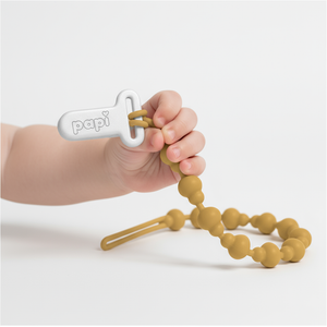 Prendedor De Chupeta De Silicone Papi Baby Tamanho único 01 Unidade